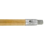 60" x 15/16" Metal Threaded Tip Wood Handle